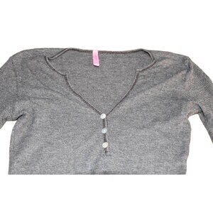 Eight Sixty Henley, Small, Sparkle Brown, Super Soft and Stretchy, GU